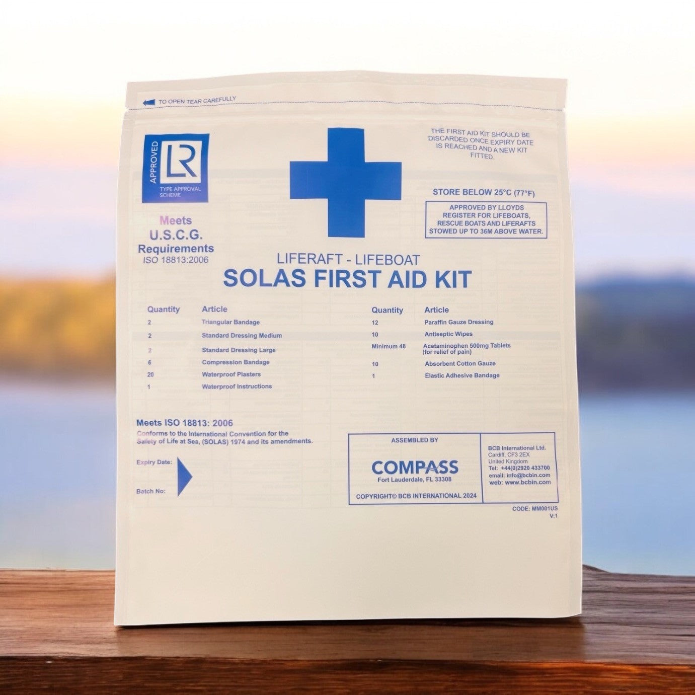 Solas First Aid Kit US