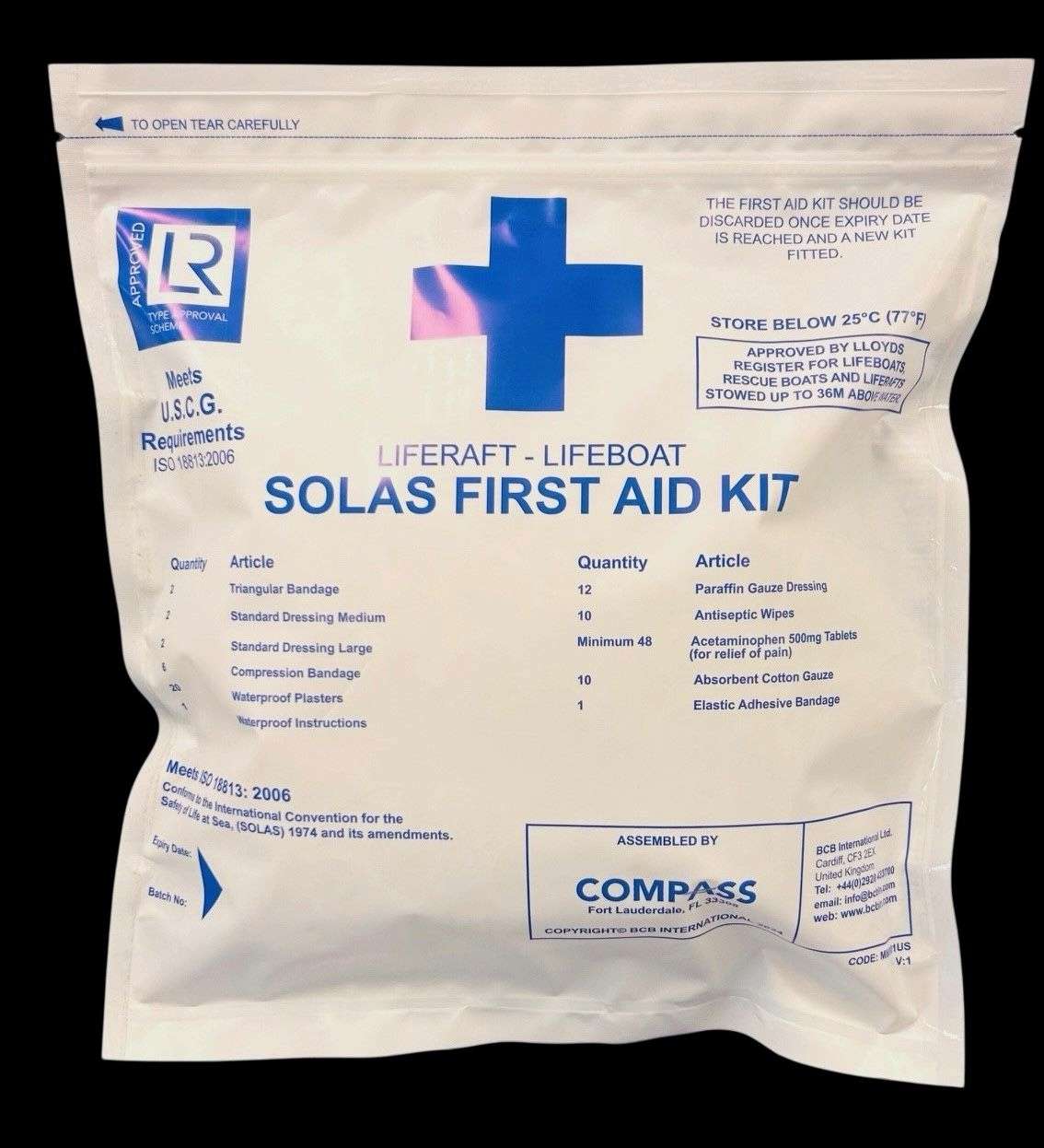 Solas First Aid Kit US